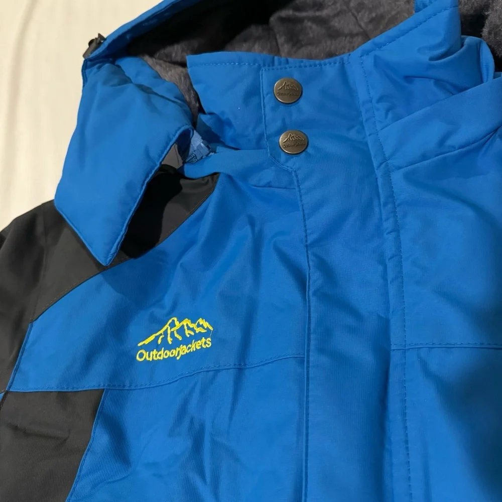 NWT Wolf‎ Cavalry OutdoorJK Winter Ski Jacket Water Proof Mens XL Fleece Lined